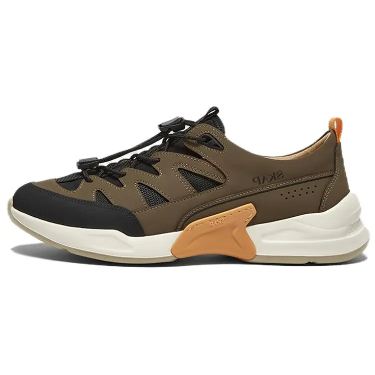 

Низкие повседневные туфли для мужчин SKAP, Khaki/Black