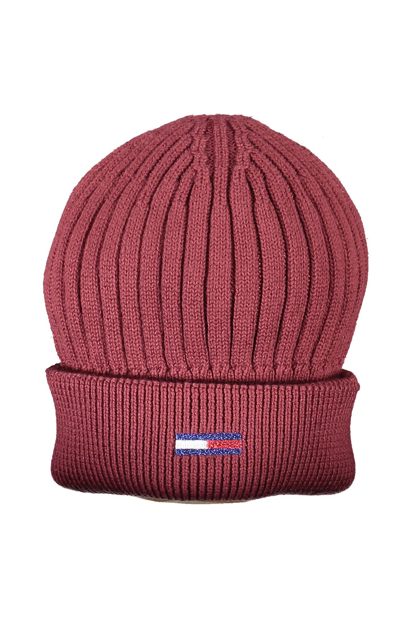 

Красная хлопковая женская шапка Tommy Hilfiger