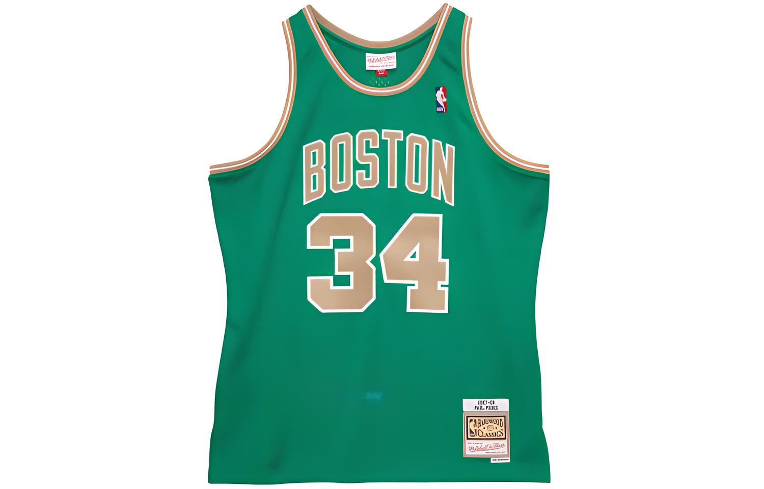 

Футболка баскетбольная Mitchell & Ness мужская зеленая Mitchell Ness