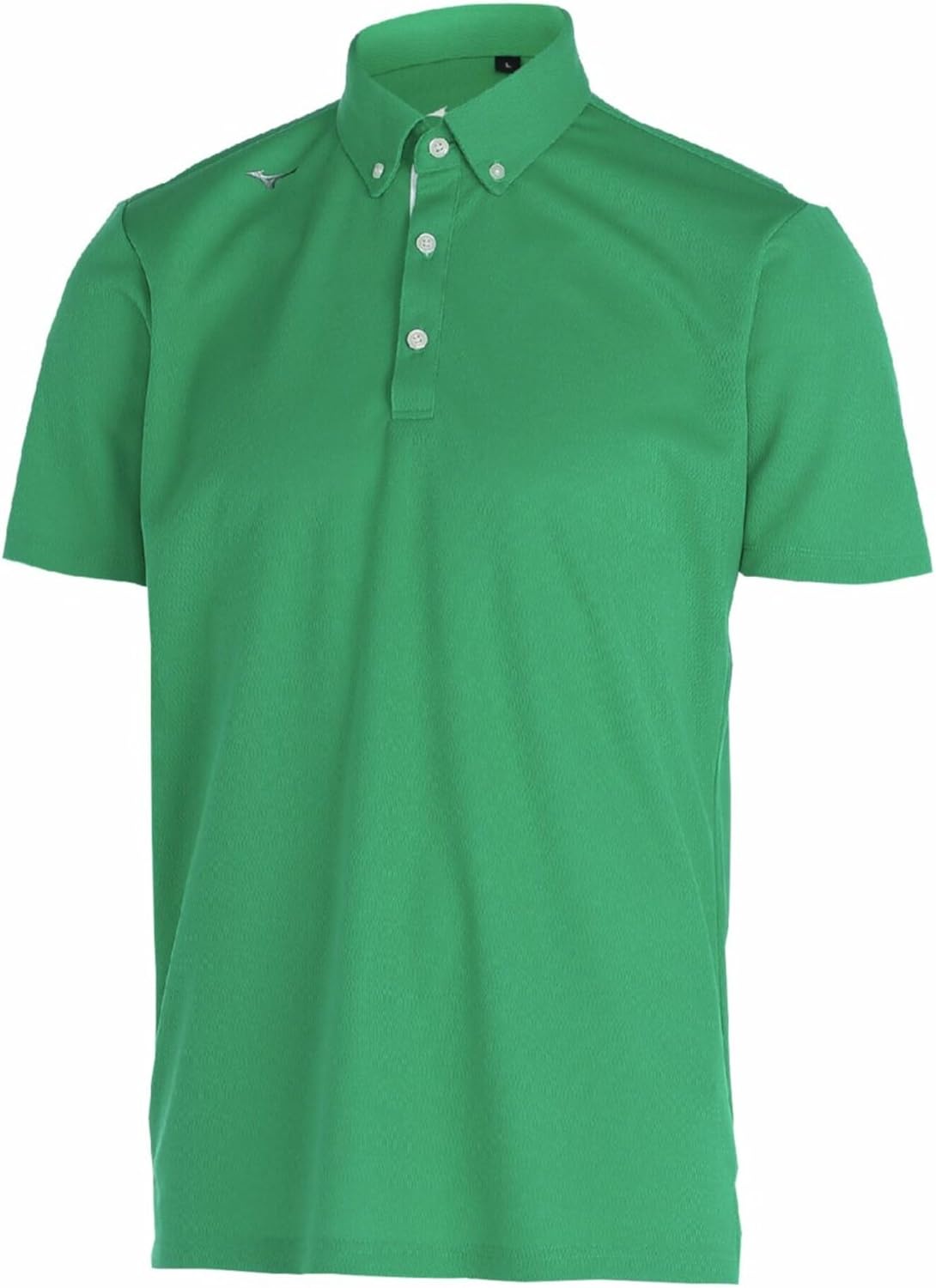 

Мужская поло-рубашка MIZUNO Pure Hyper с коротким рукавом, влагоотводящая, быстросохнущая, подходит для спорта, гольфа и повседневной носки, антибактериальная, устойчивая к запахам и пятнам (E2JAB090), зеленый