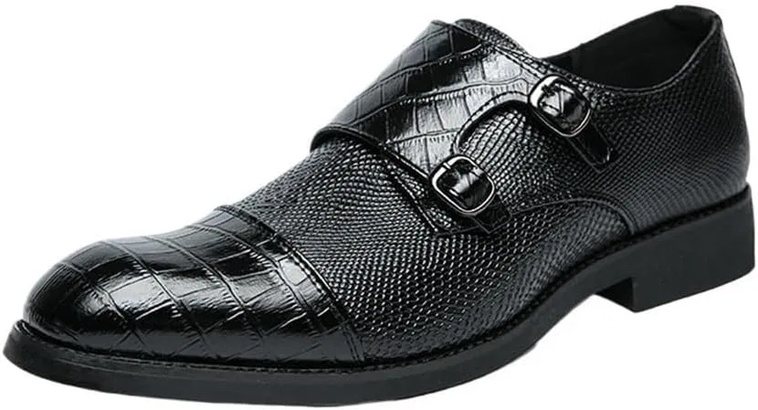 Лоферы мужские Slip-On Dress Oxford Shoes, Black DHFIRUFSHLO