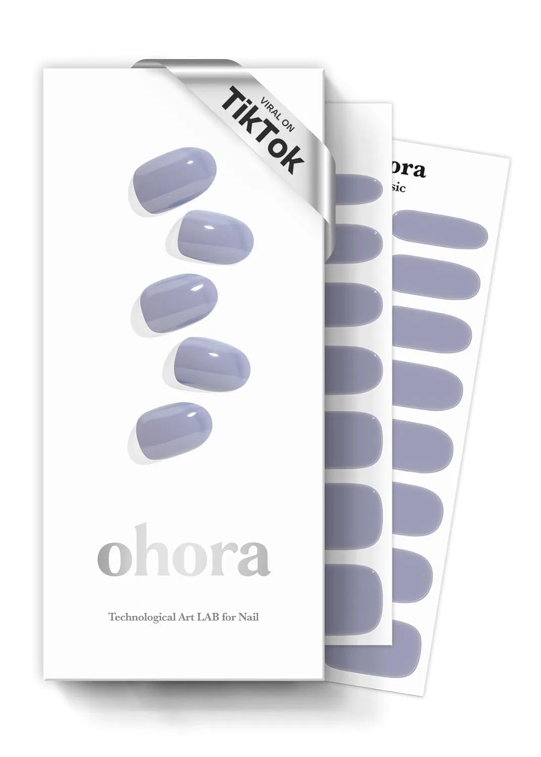 Гелевые полоски для ногтей «N Cream Cloud» от ohora Ohora