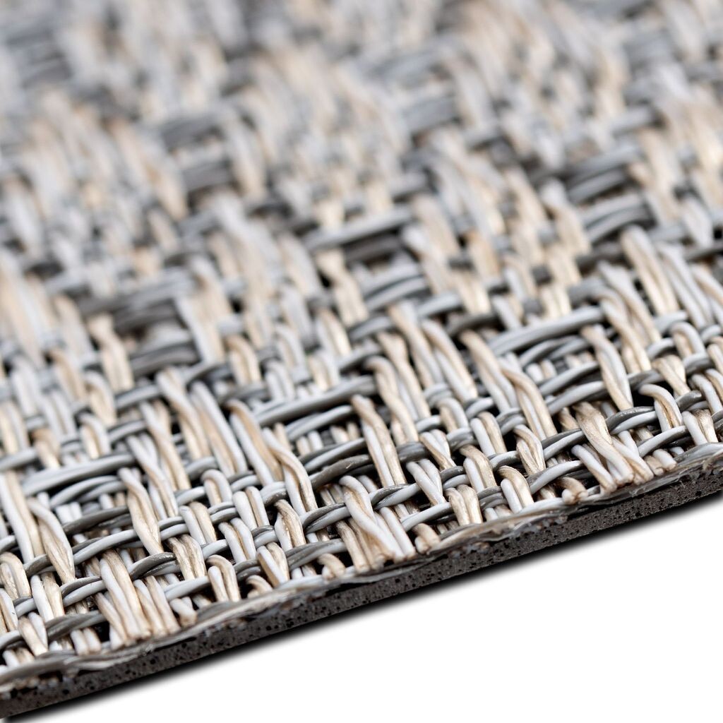 

Виниловый коврик для ванной Salerno 90x200 см Floordirekt, черный