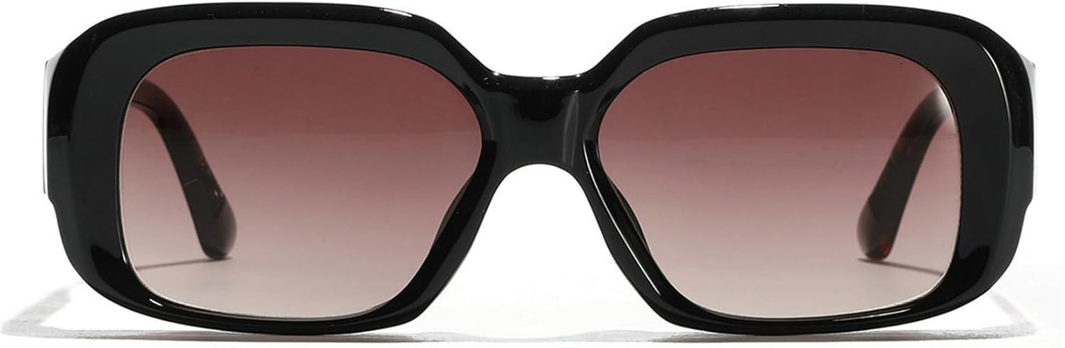 

Солнцезащитные очки Helena Fashion Square Y2k для женщин, роскошные винтажные солнцезащитные очки с леопардовым градиентом, защита от УФ-излучения UV400, овальные солнцезащитные очки для мужчин, C3