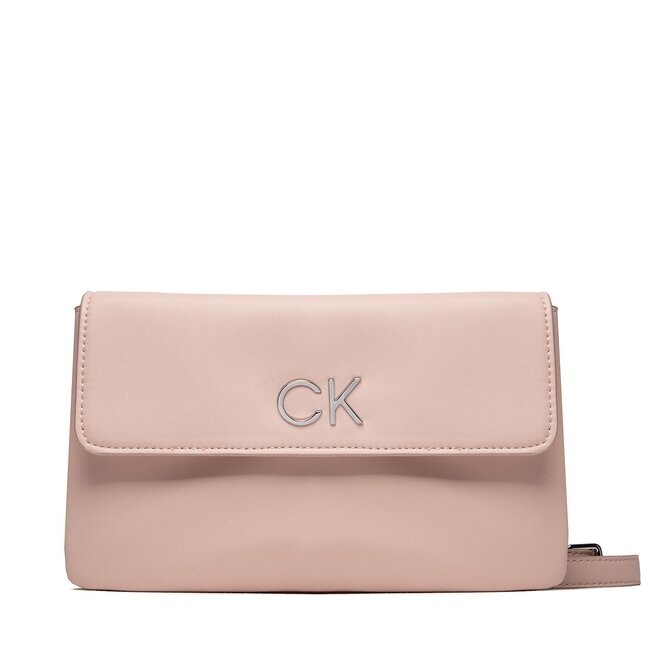 

Сумка Calvin Klein Re-LockDbl Xbody, розовый