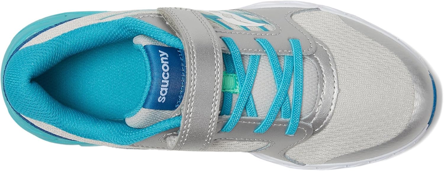 Кроссовки Saucony Unisex-Child Wind Alternative Closure 2.0, бирюзовый — фото 3