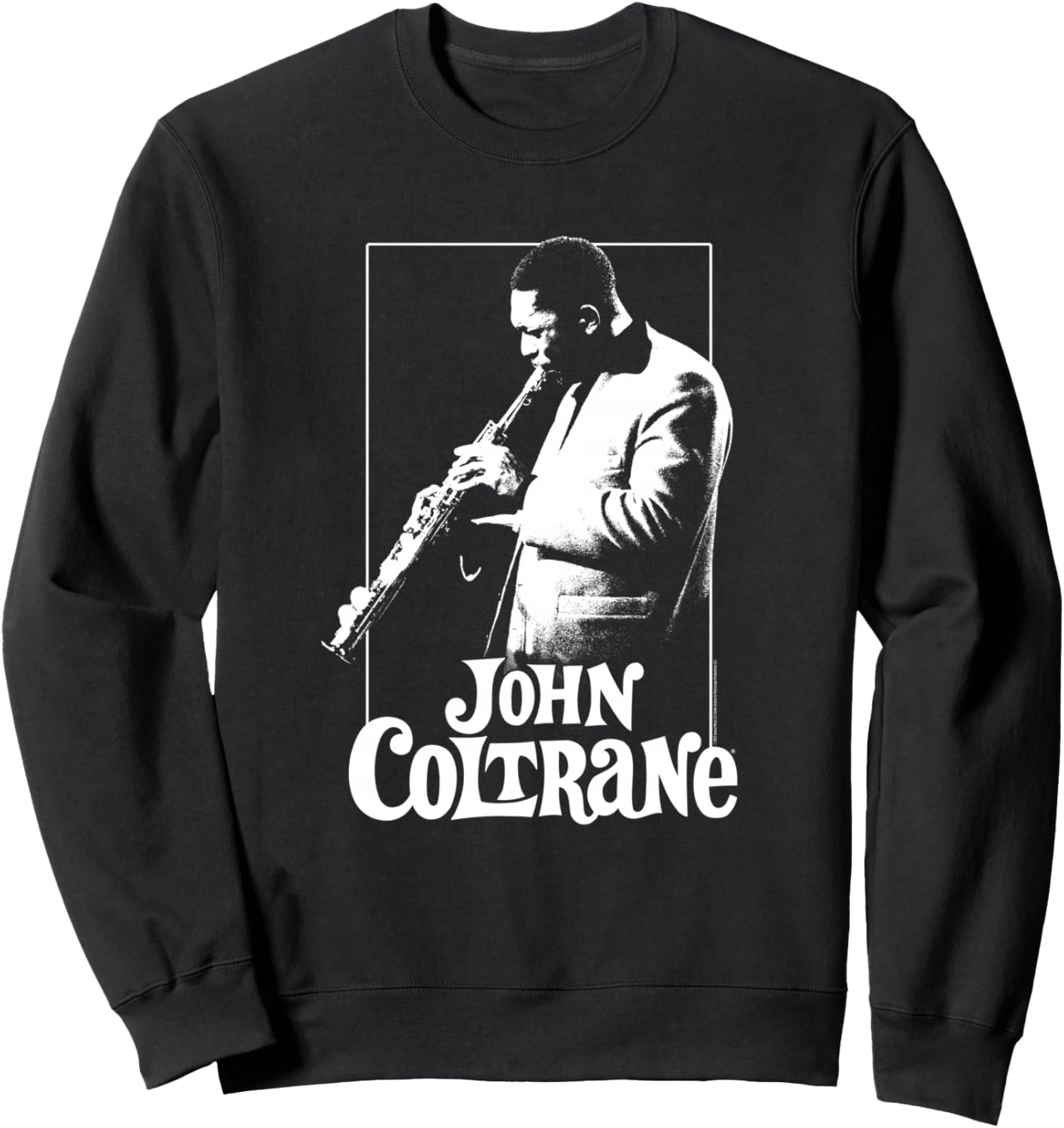 

Толстовка с прямоугольным принтом в виде постера Джона Колтрейна, черная John Coltrane, Черный, Толстовка с прямоугольным принтом в виде постера Джона Колтрейна, черная John Coltrane