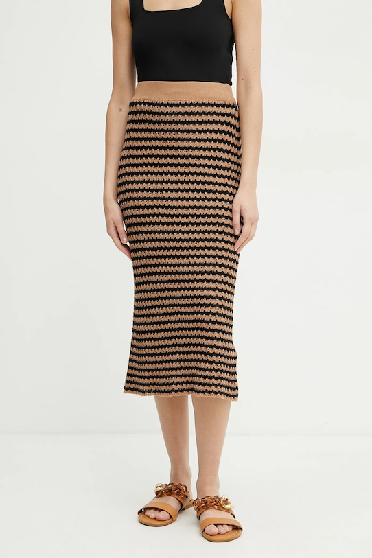 

Юбка Weekend Max Mara, коричневый