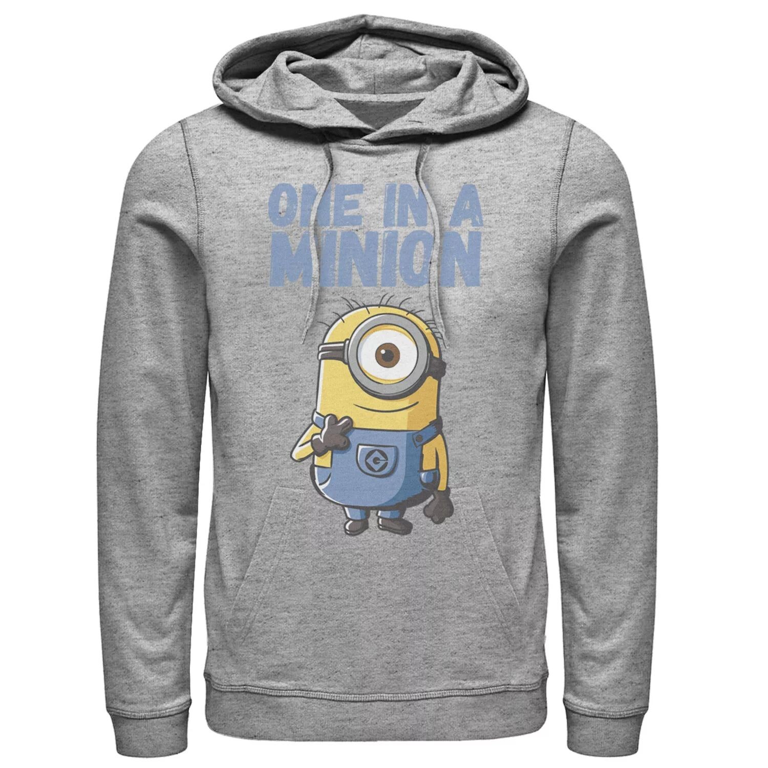 

Мужская толстовка с капюшоном Despicable Me Minions Stuart One In A Minion Licensed Character