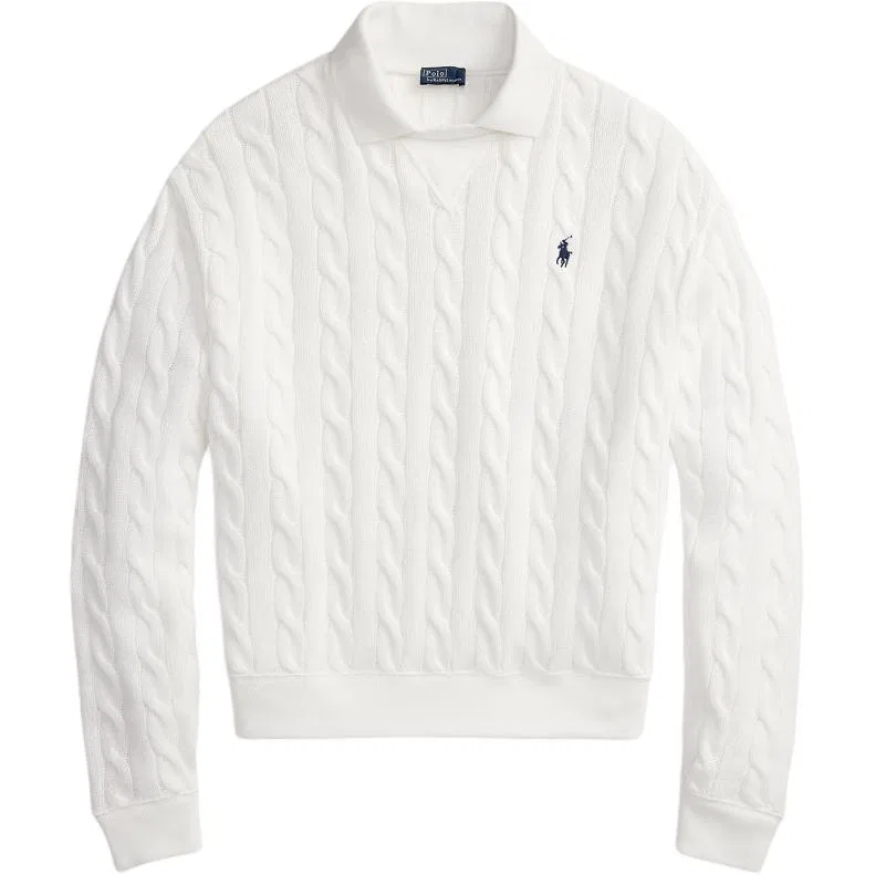 Джемпер Polo Ralph Lauren свободного кроя белый