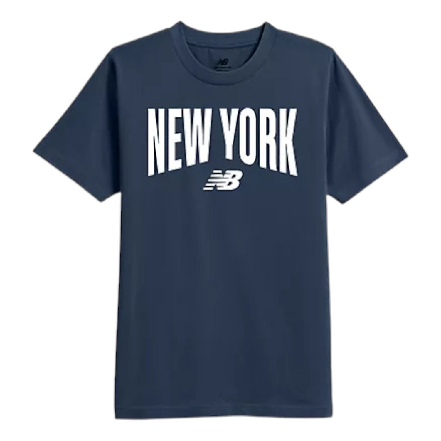 

Футболка New Balance New York City, темно-синяя