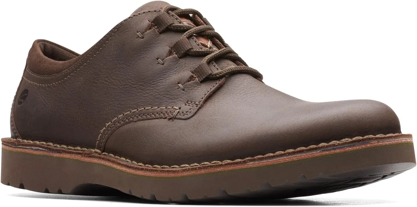 Мужские туфли Clarks Eastford LowOxford, Dark Brown — фото 2