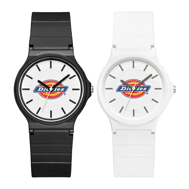 

Dickies Наручные часы с кварцевым механизмом, белый циферблат, унисекс