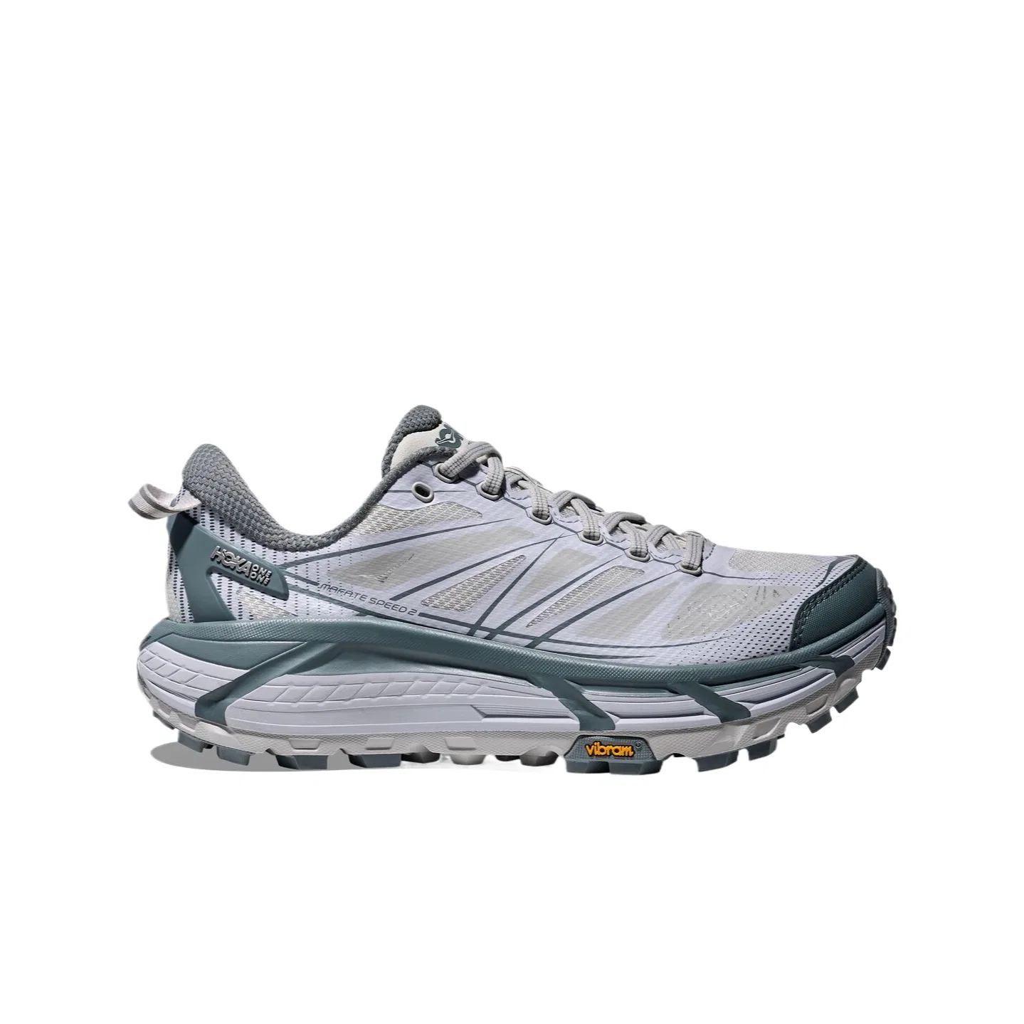 Кроссовки для тренировок Mafate Speed 2 HOKA ONE ONE темно-синие — фото 3