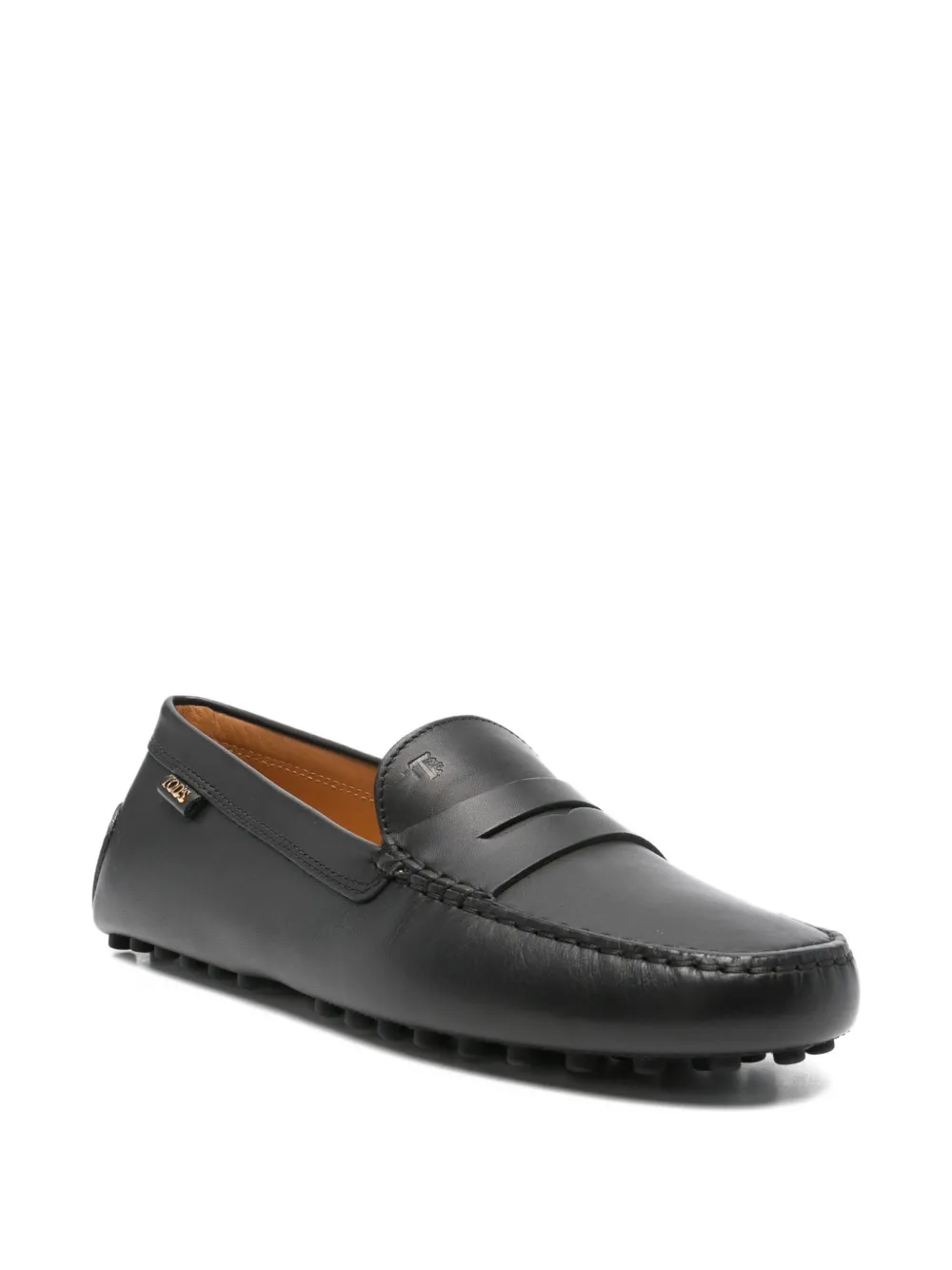 Лоферы для вождения с логотипом TOD'S, черный — фото 2