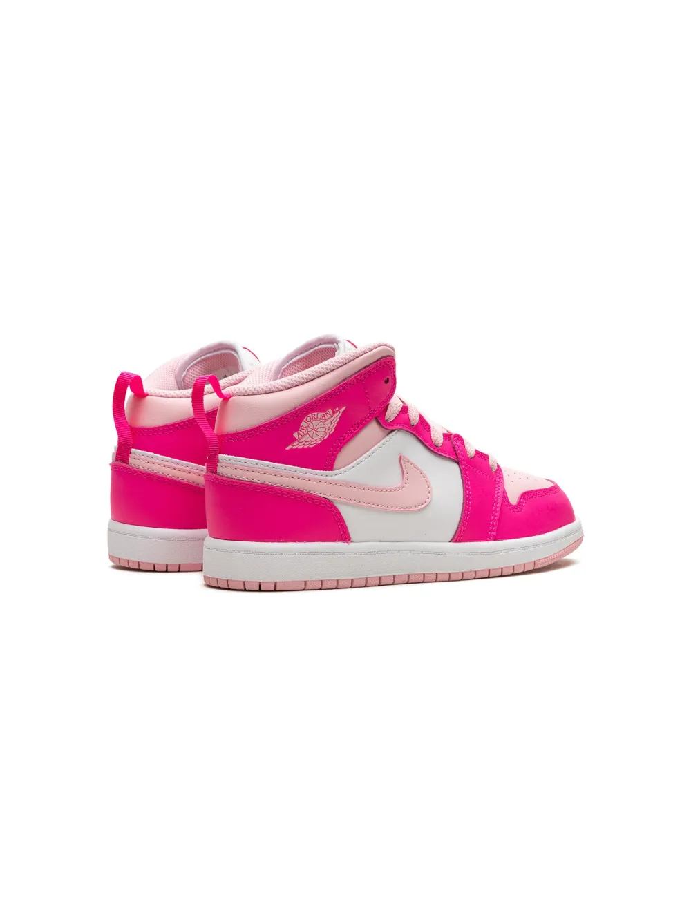 Кроссовки Air Jordan 1 Low Fierce Pink Jordan Kids, розовый — фото 3