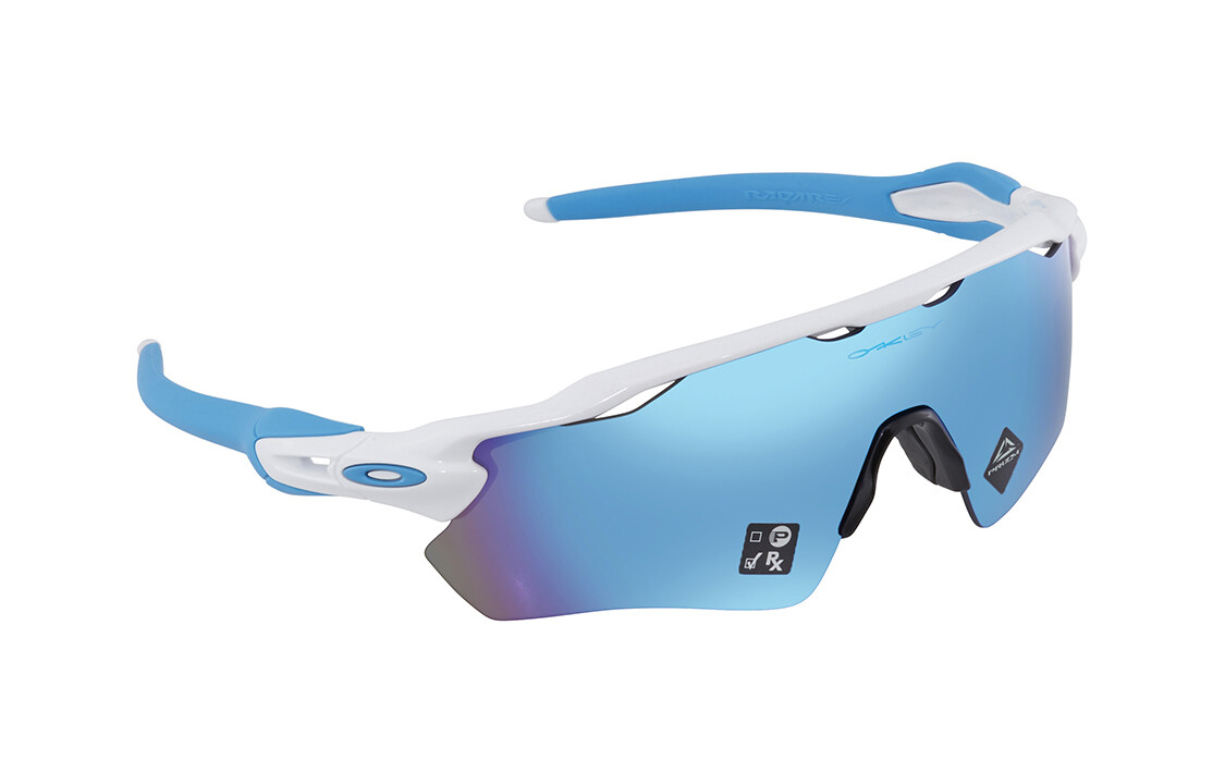 

Пластиковые солнцезащитные очки TR/Memory нестандартной формы унисекс Oakley, белый