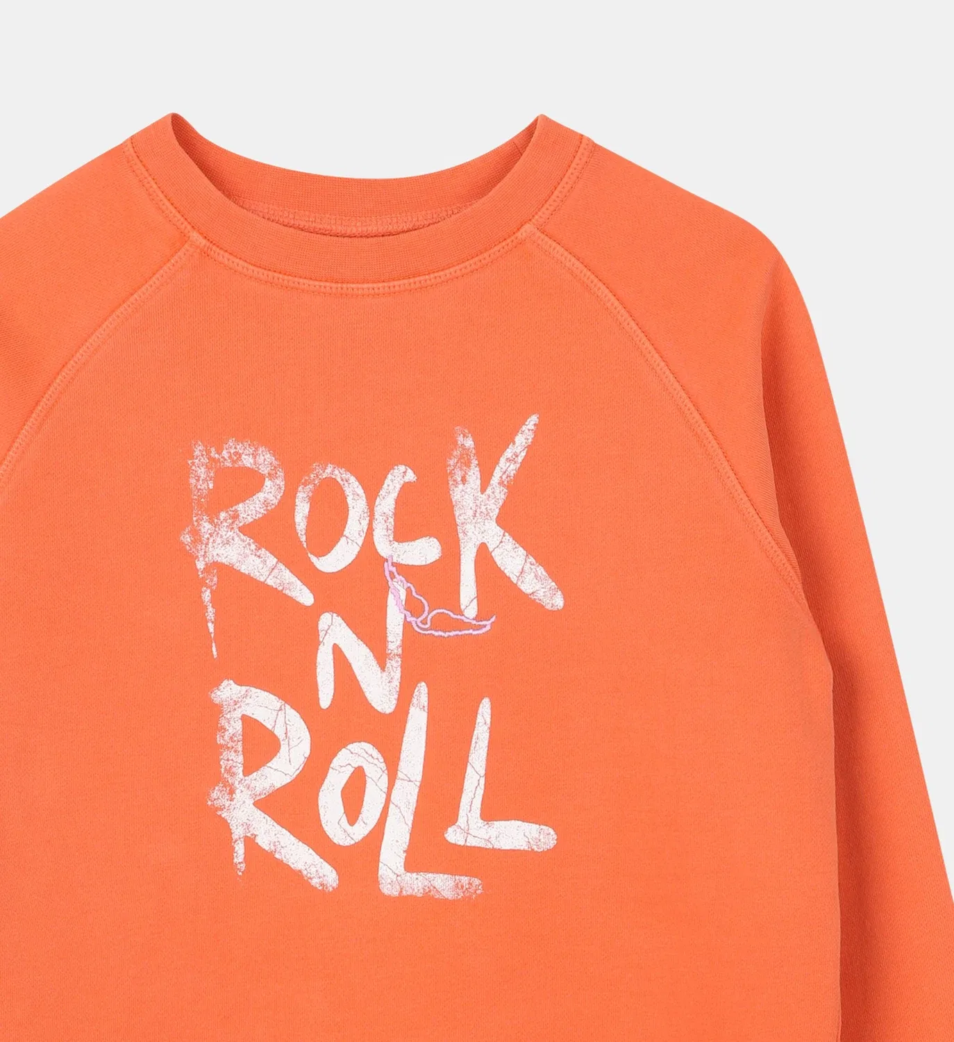 Толстовка Zadig&Voltaire Kids, бежевый — фото 4