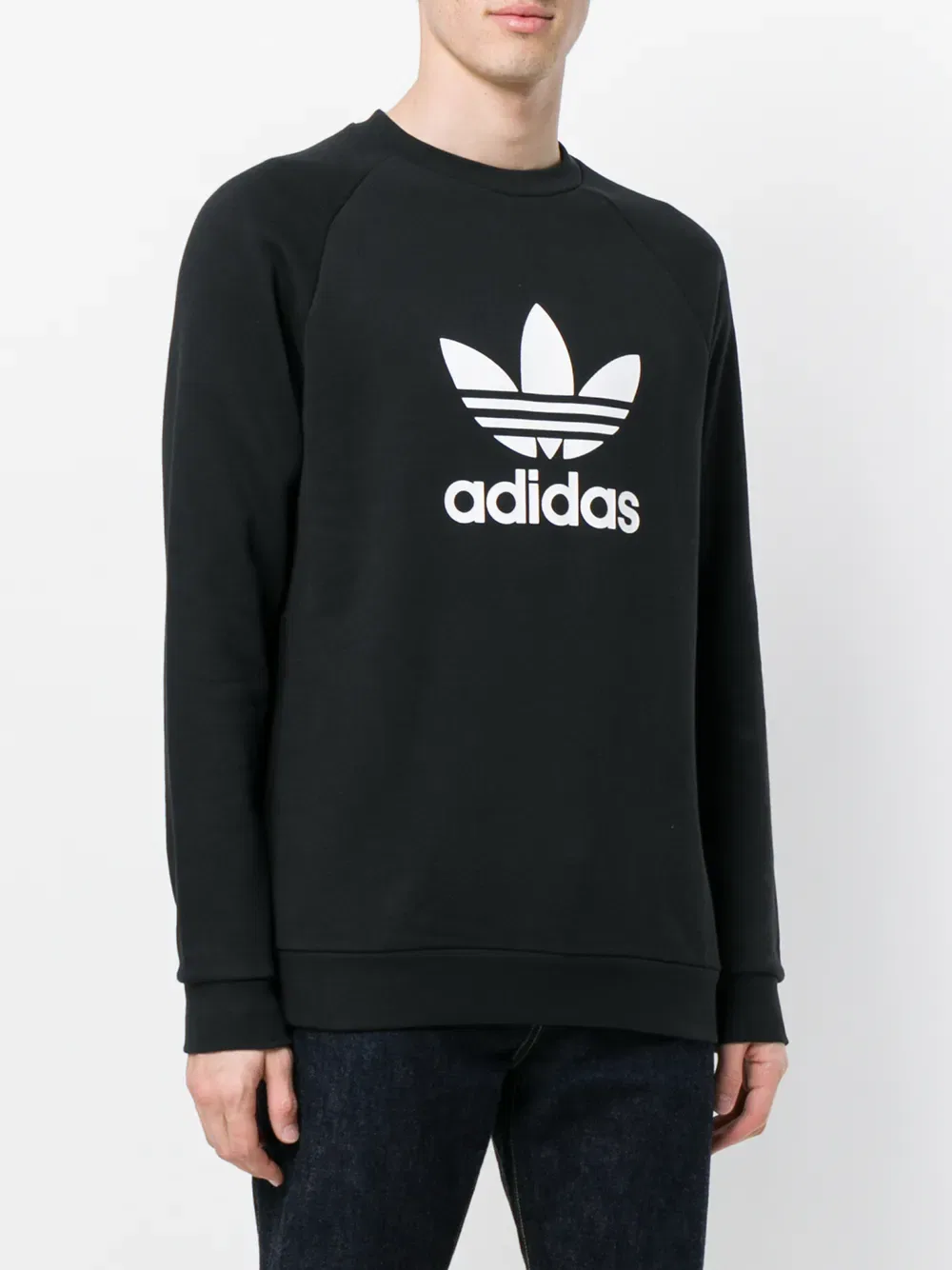 Толстовка с логотипом Adidas Originals, черный — фото 3