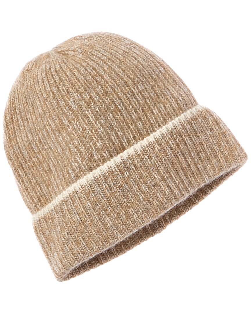 

Amicale Cashmere Marl Кашемировая шапка с крупной резинкой, коричневый