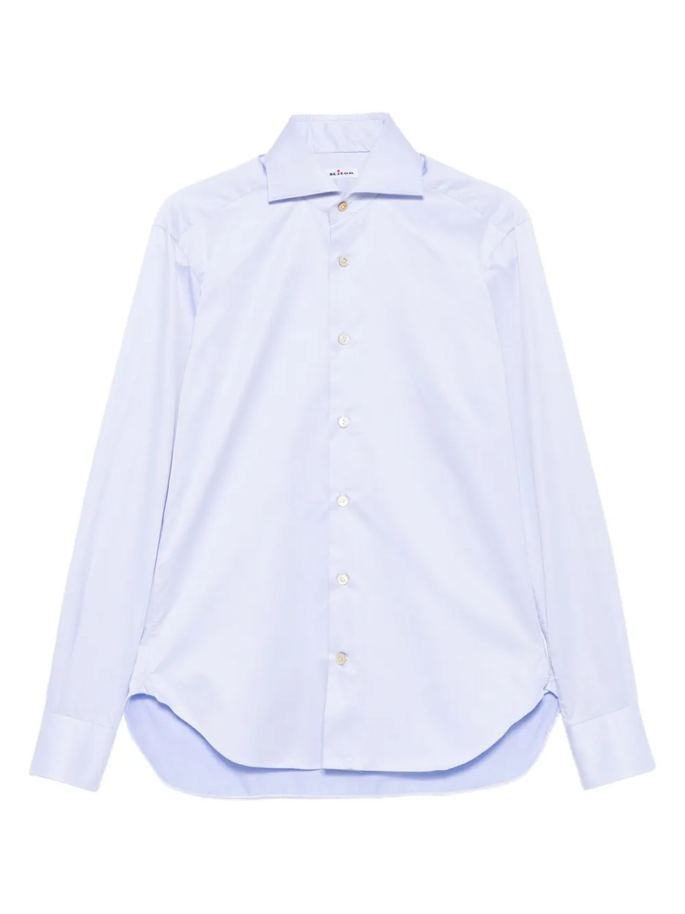 

Рубашка с длинными рукавами на пуговицах Kiton, синий