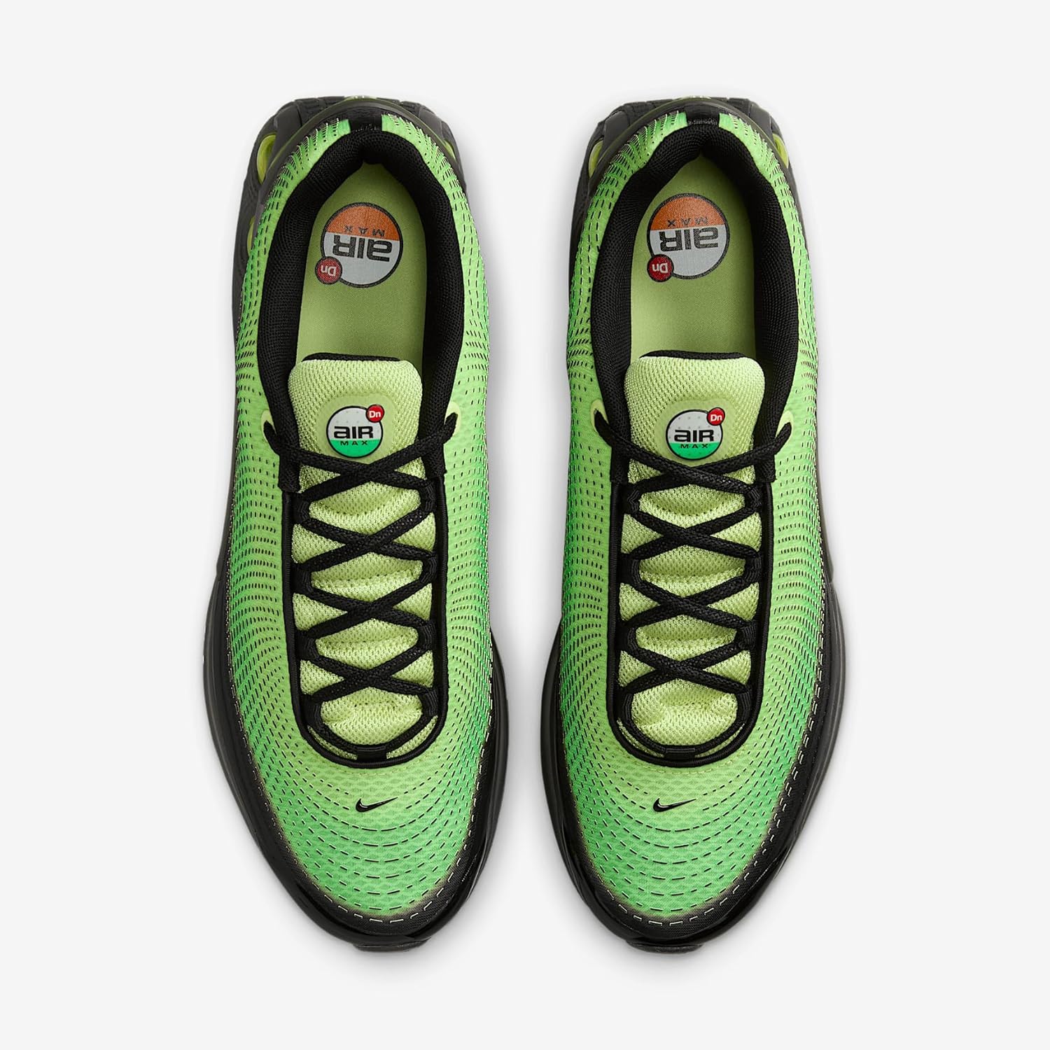 Кроссовки NIKE AIR MAX DN «LT LEMON TWIST/BLACK-GREEN STRIKE-BLACK», Lt Lemon Twist/Black-Green Strike-Black — фото 4