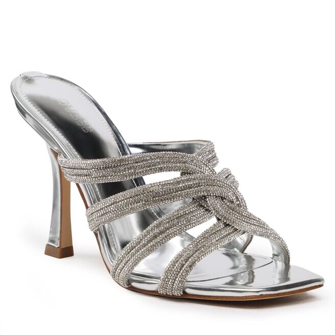 

Шлепанцы Guess Sypress, серебро