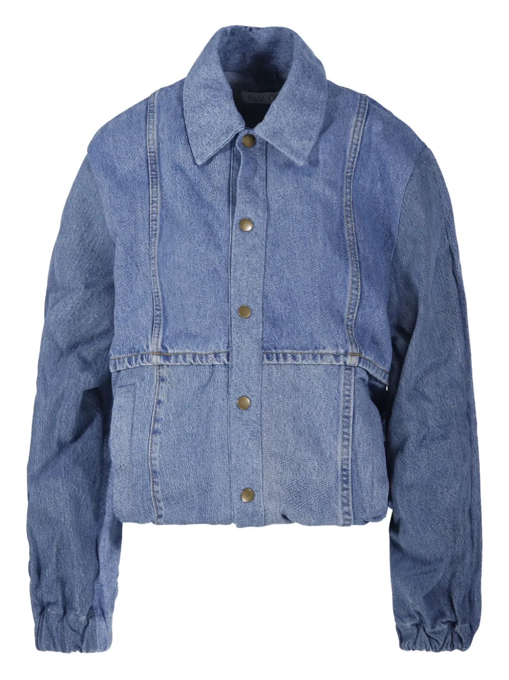 

Джинсовая куртка со вставками E.L.V DENIM, синий