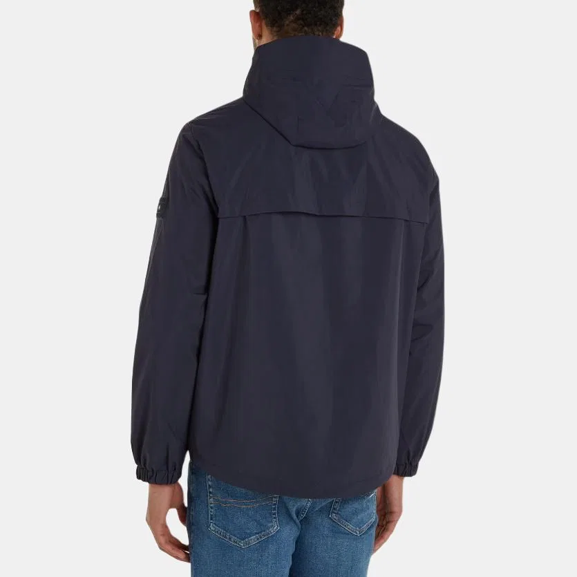 Куртка Tommy Hilfiger темно-синяя — фото 3