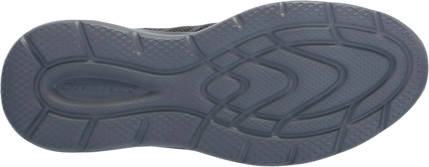 Мужские мокасины Skechers USA Garner-Orston Hands Free Slip-in, Black — фото 4