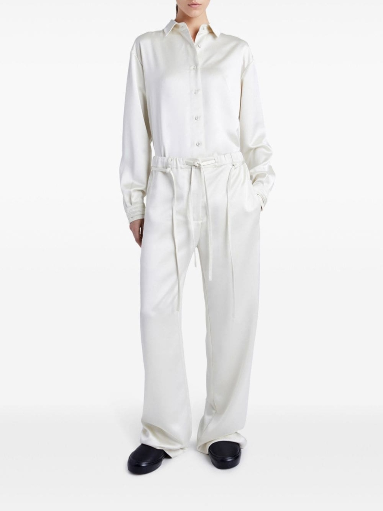 

Proenza Schouler White Label брюки Magnus, белый