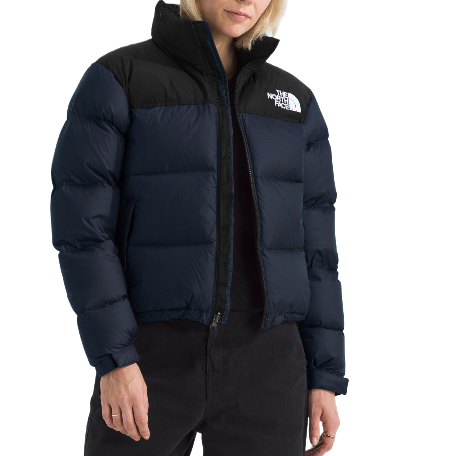 

Куртки и пальто с пуховым наполнителем 1996 Collection для женщин THE NORTH FACE, синий/черный