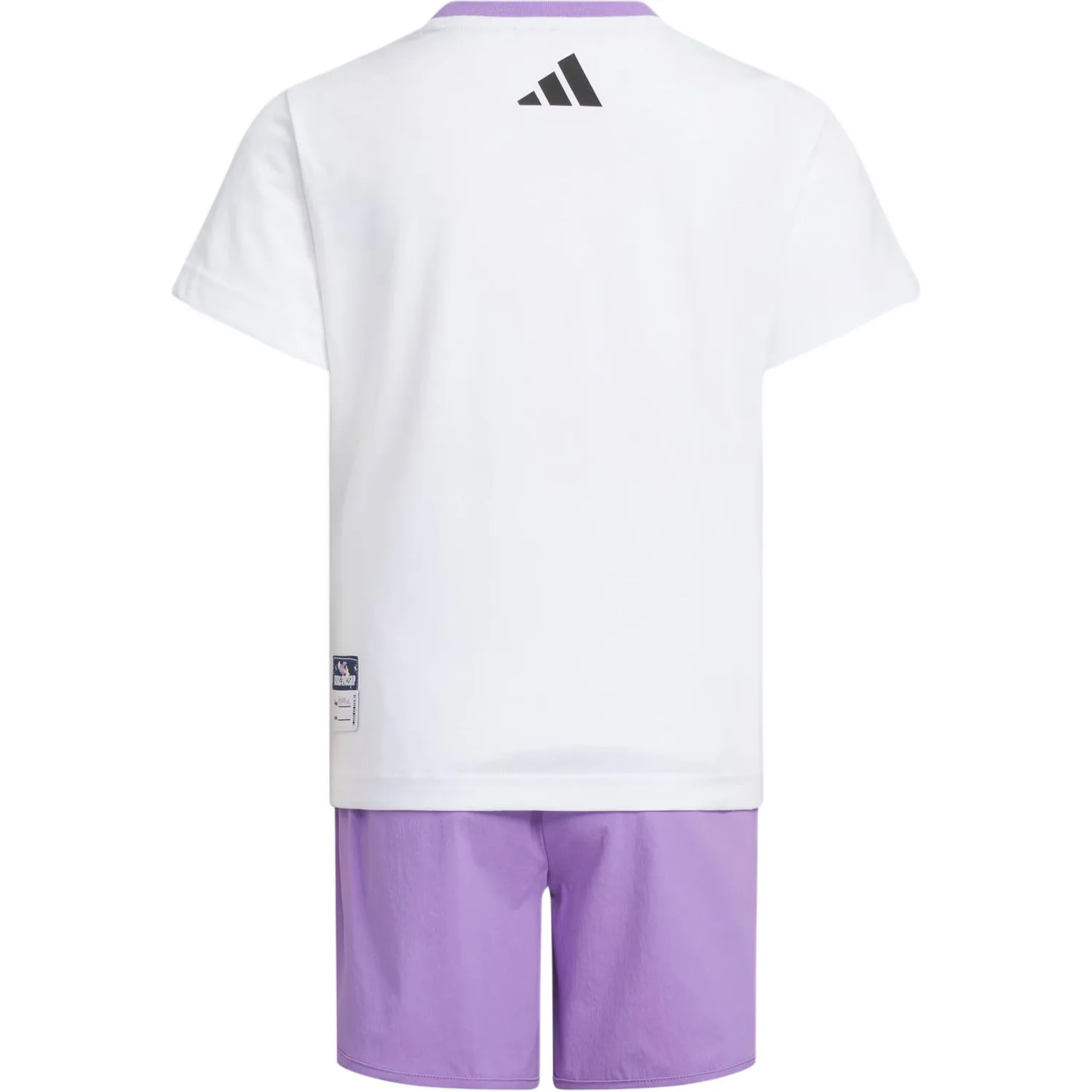 Adidas Спортивный комплект Casual белый/фиолетовый для детей 3-7 лет — фото 3