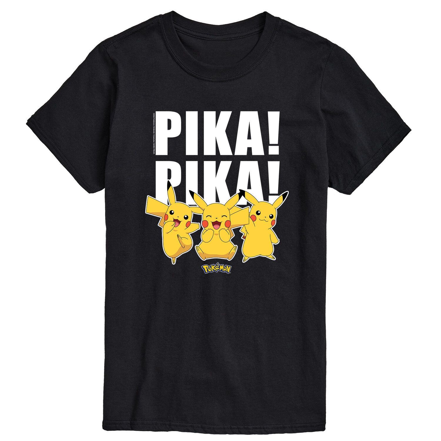 

Мужская футболка Pokemon Multi Pika Licensed Character