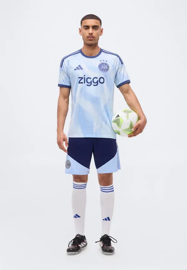 Футболка Ajax Amsterdam 26/27 третья клубная Adidas Performance, небесно-голубой/светящийся синий — фото 2