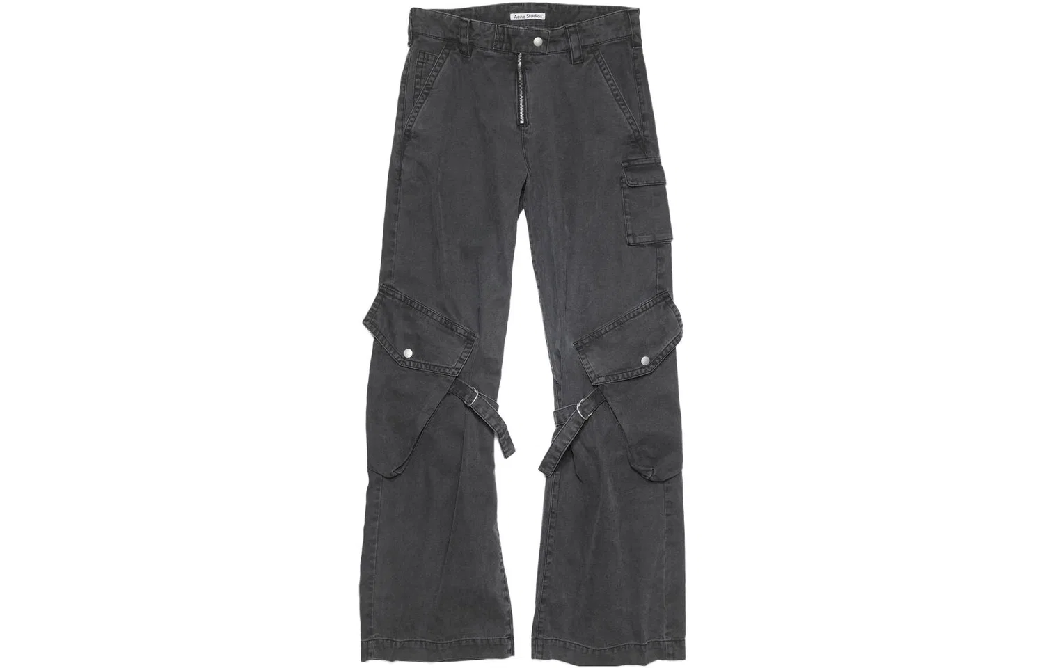 Карго-брюки Y2K Acne Studios Washed Black