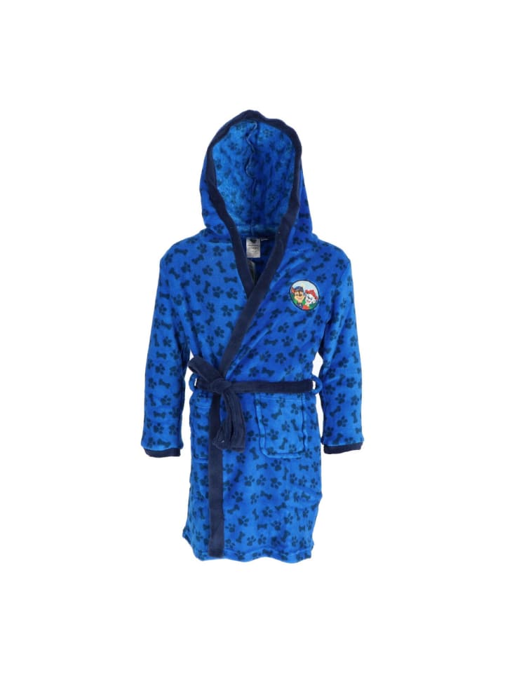 

Paw Patrol Детский банный халат: удобный и практичный, синего цвета