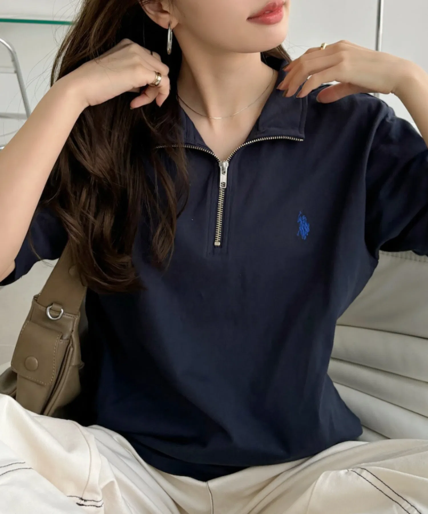 Футболка с поло от US POLO ASSN. — фото 2