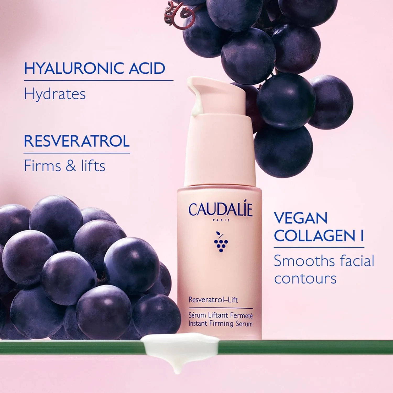 Сыворотка-заменитель ретинола Caudalie Resveratrol-Lift Instant Firming Retinol Alternative Serum, многоразового использования - 30 мл Перезаправляемая сыворотка - 30 мл (2 шт.) — фото 4