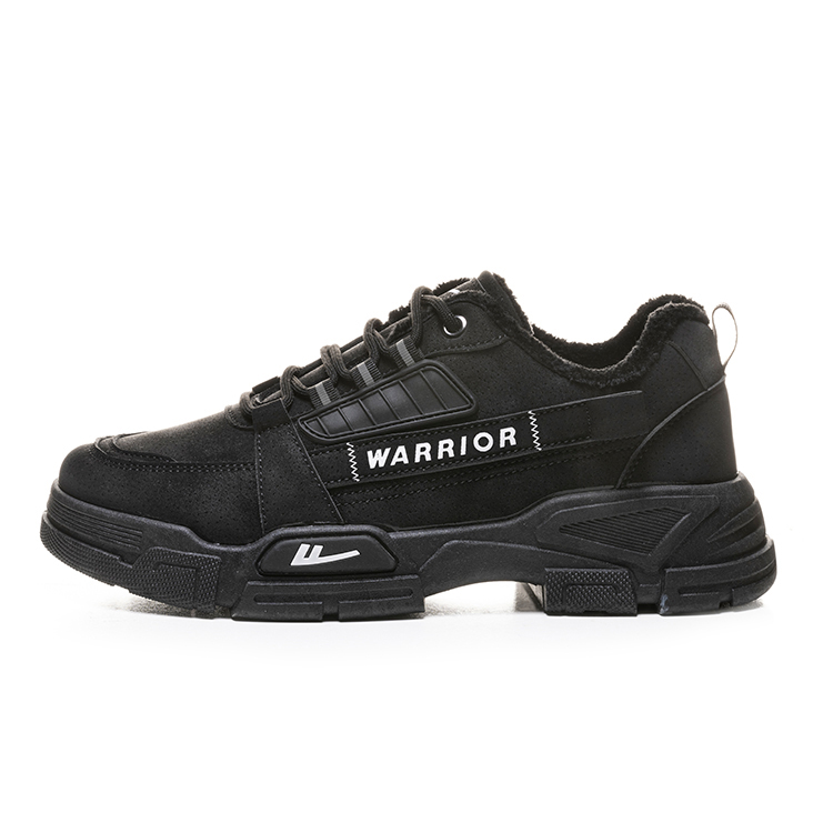 

WARRIOR Мужские повседневные кроссовки Coverage Slip Resistant Low top черные