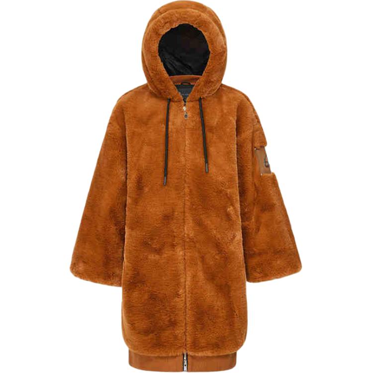 

Moose Knuckles Пальто вельветовое женское карамельное, Caramel