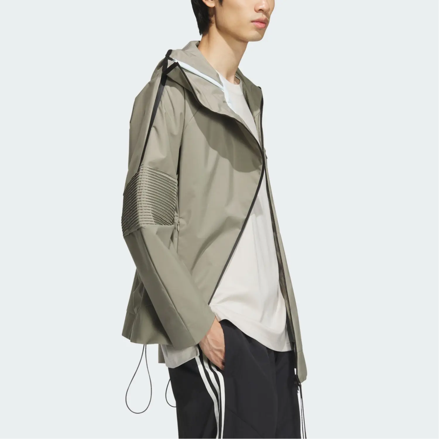 Adidas Куртка мужская землянисто-коричневая, Earth Umber — фото 4