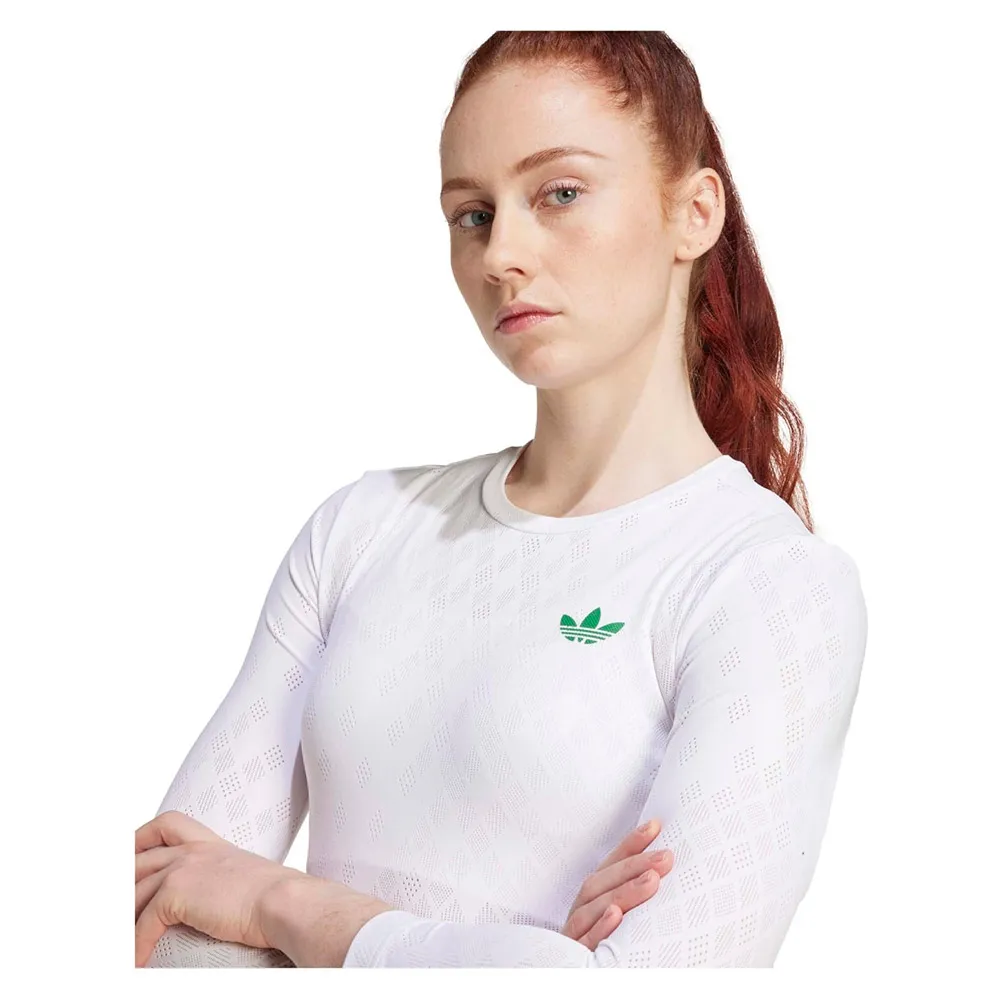 Футболка adidas Pro Climacool 3/4 sleeve, белый — фото 4