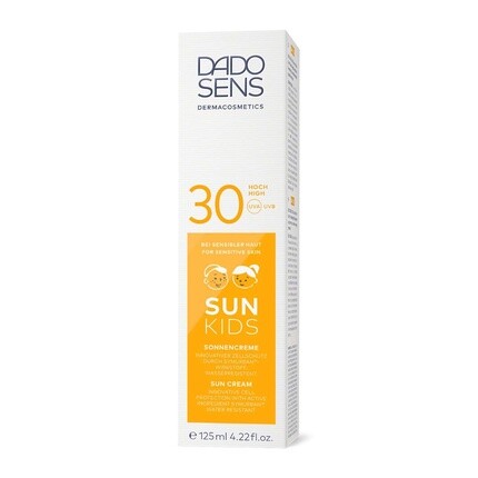 Sun Kids Sunscreen Spf 30 125 мл - дерматологически разработанная защита от солнца для чувствительной и склонной к аллергии детской кожи, Dado Sens — фото 2
