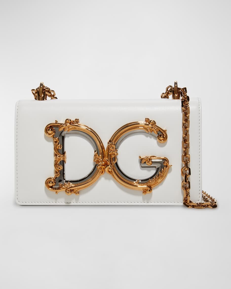 

Кожаная сумка через плечо Barocco Dolce&Gabbana