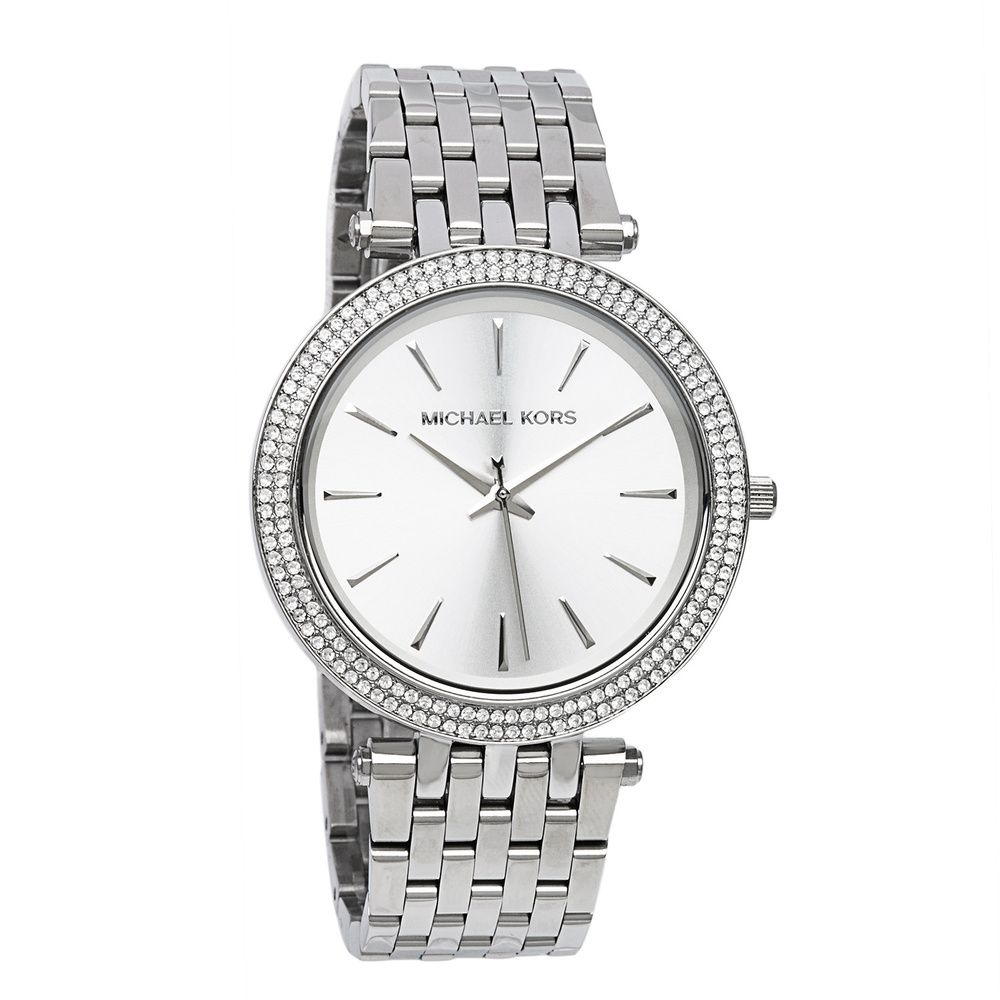

Двухцветные стальные часы Michael Kors