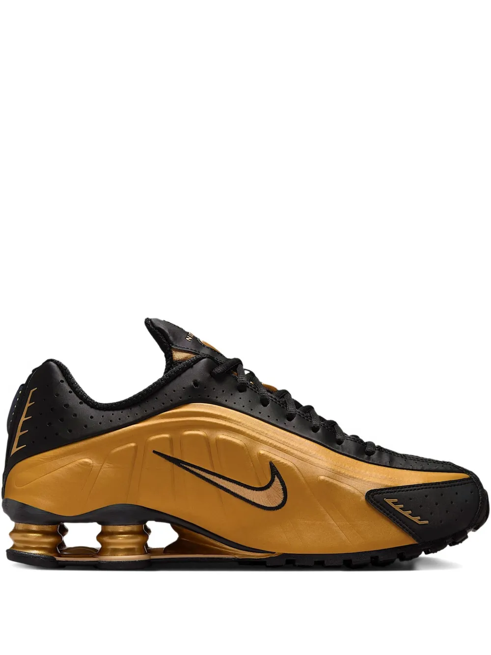 

Кроссовки Shox R4 Nike, золотистый