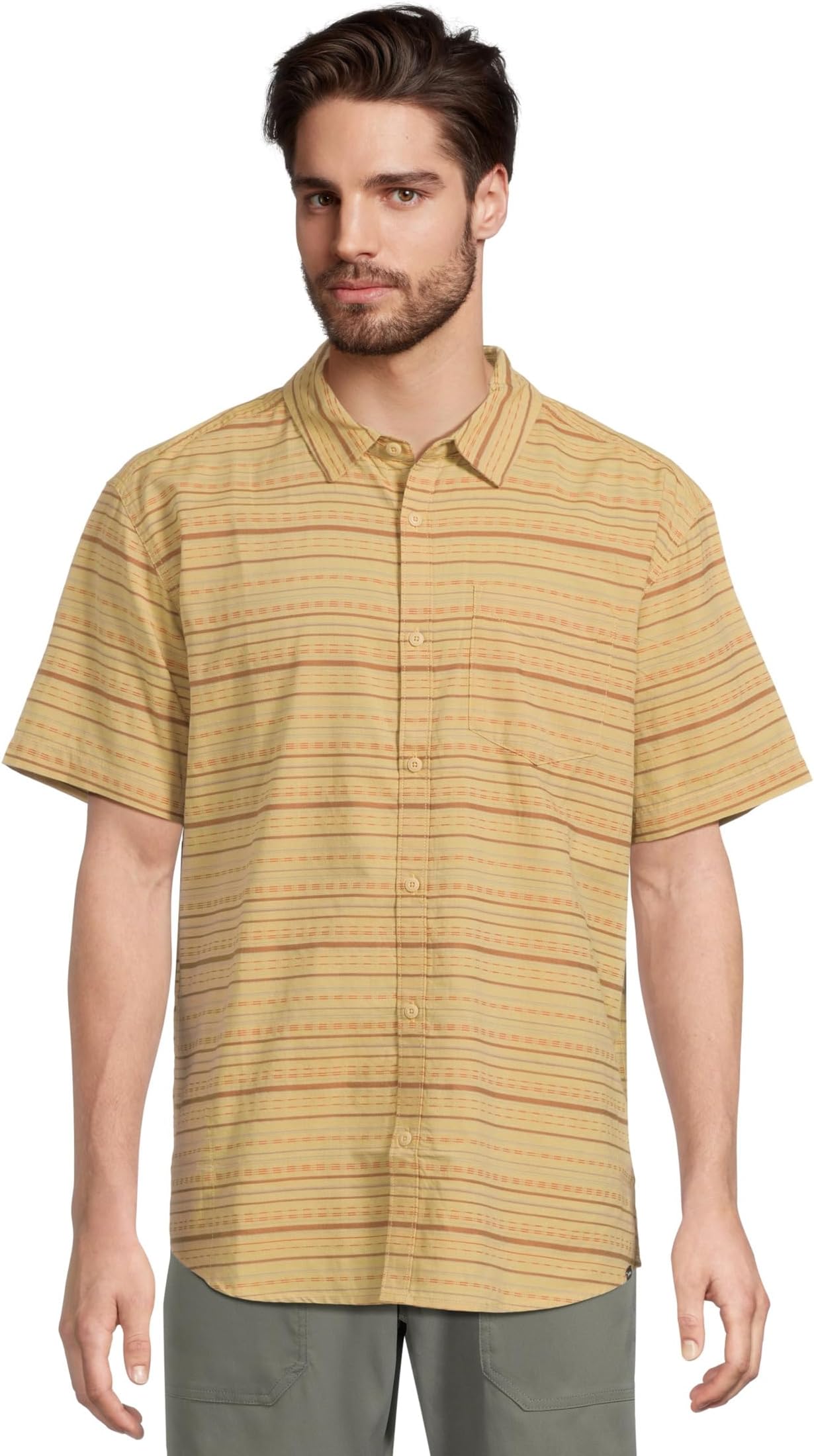

Рубашка Prana Groveland Shirt, цвет Pollen
