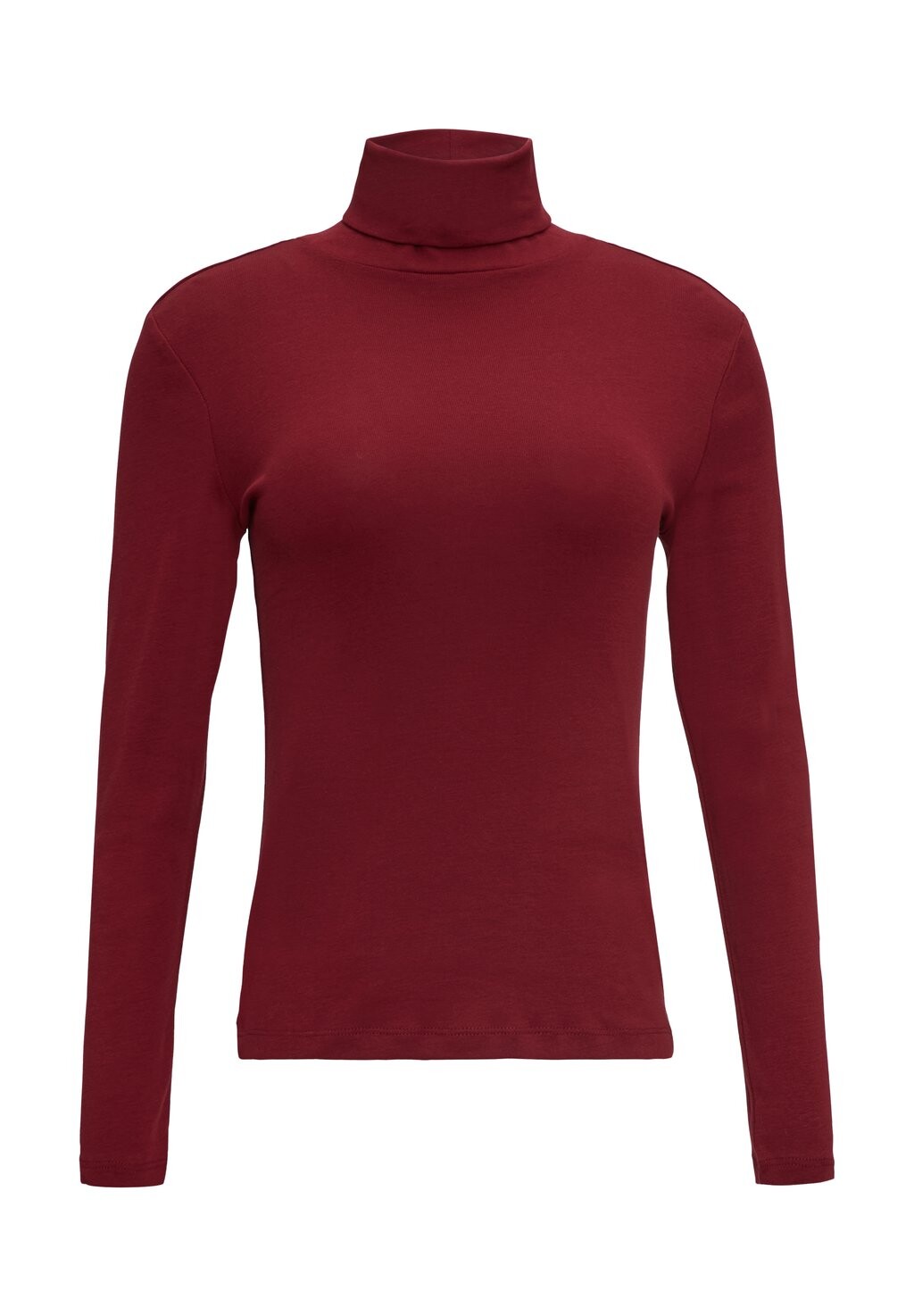

Топ с длинными рукавами SLIM FIT s.Oliver, темно-красный