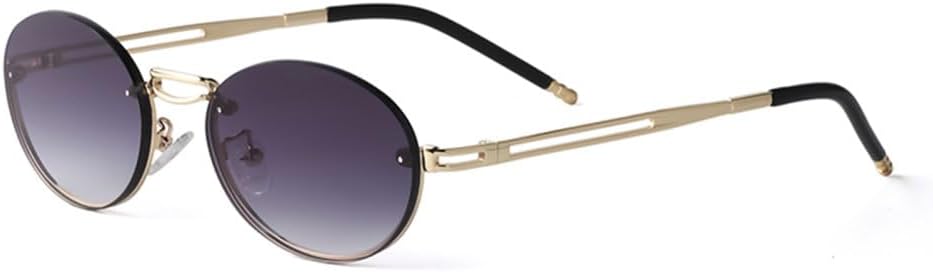 

2026 Роскошные модные солнцезащитные очки для женщин, металлические классические солнцезащитные очки для отдыха на природе, ретро-очки для вечеринок, C7, один размер MTZJH, One Color